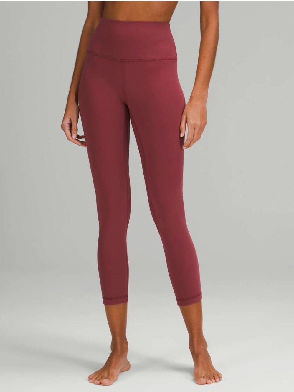 LULULEMON Lululemon Align High-Rise Crop 23" in Mulled Wine W6BGJS // 6